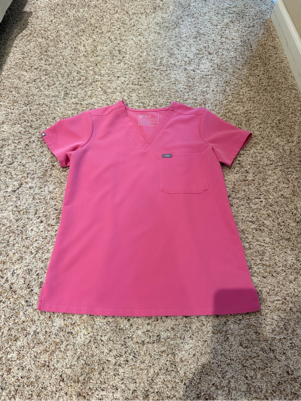 Figs F'ing Pink scrub set